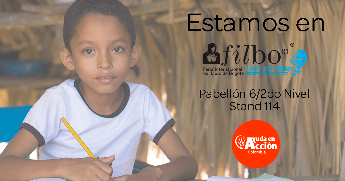 Ayuda en Acción presente en la FILBo 2018
