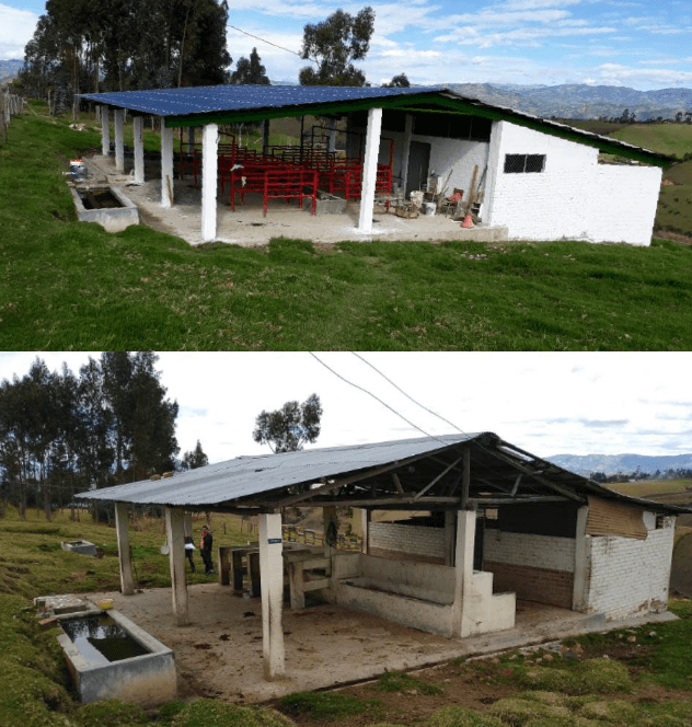 Inaguración del establo para practicas silvopastoriles en Yacuanquer – Nariño