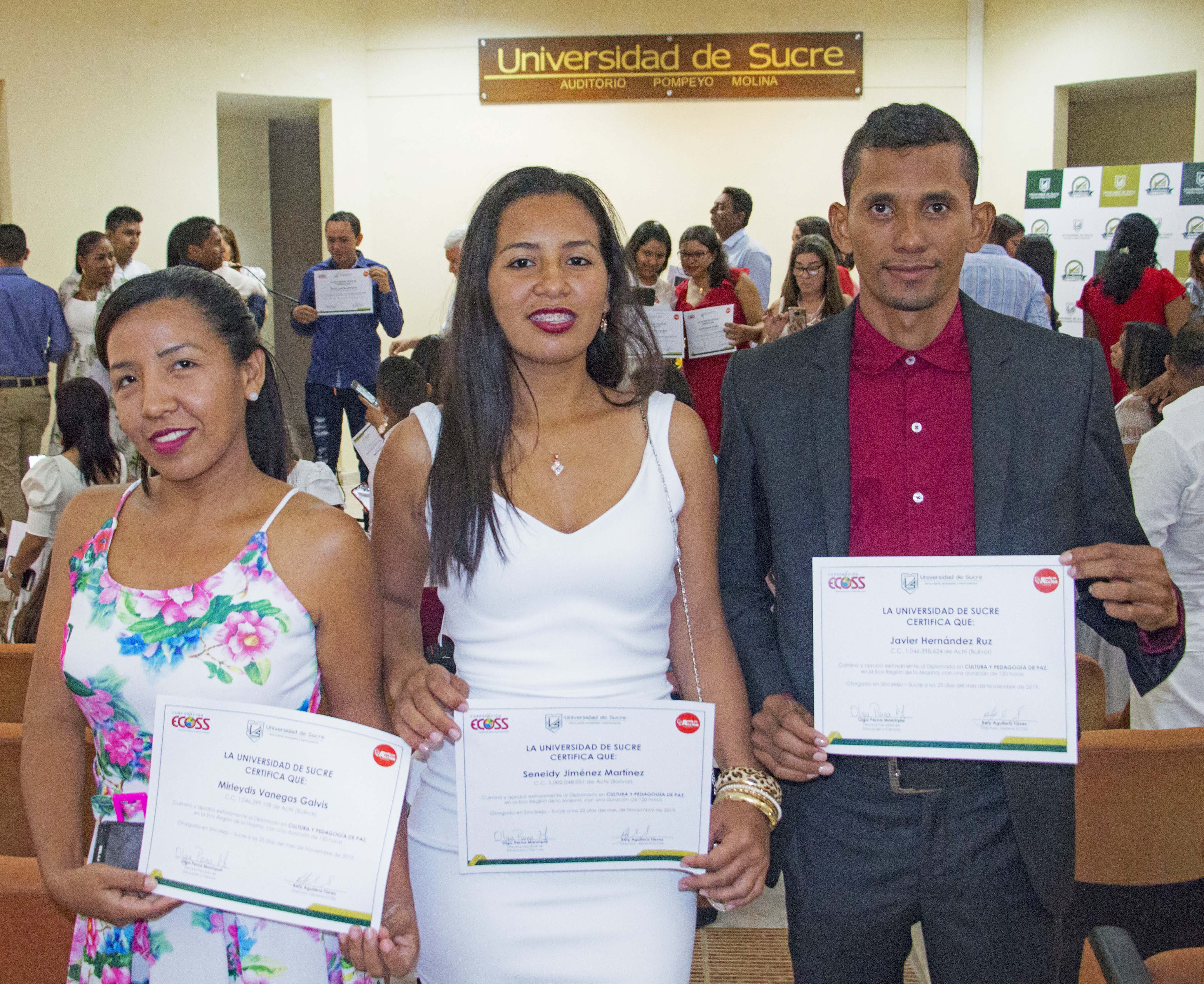 Diplomado en cultura y pedagogía de paz en La Mojana