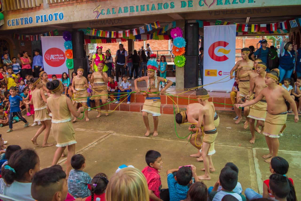 Festivales de integración cultural para la niñez